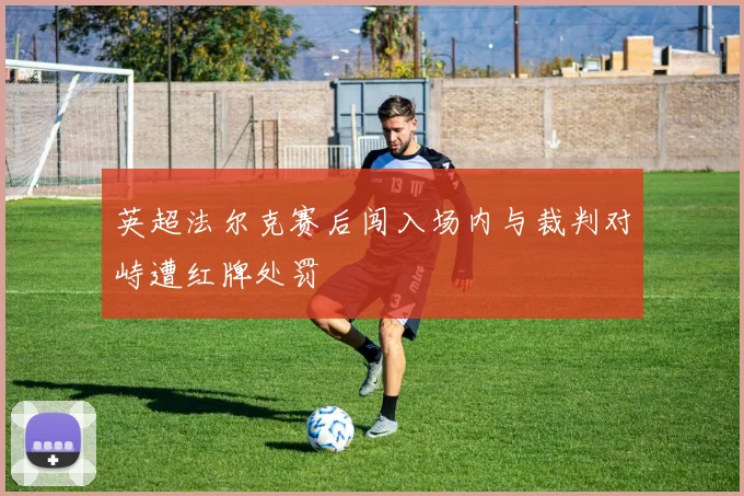 英超法尔克赛后闯入场内与裁判对峙遭红牌处罚